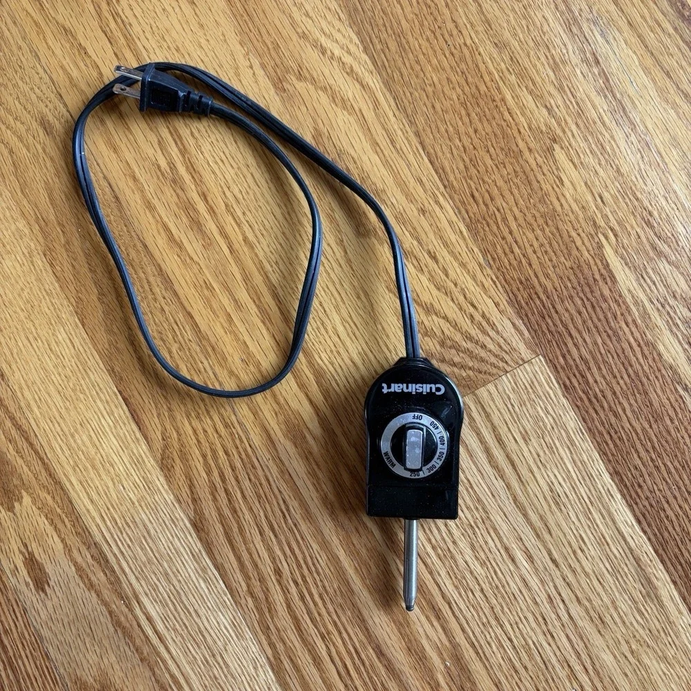 Cuisinart CSK-150 Electric Skillet Replacement Heat Probe Temperature Cord Plug